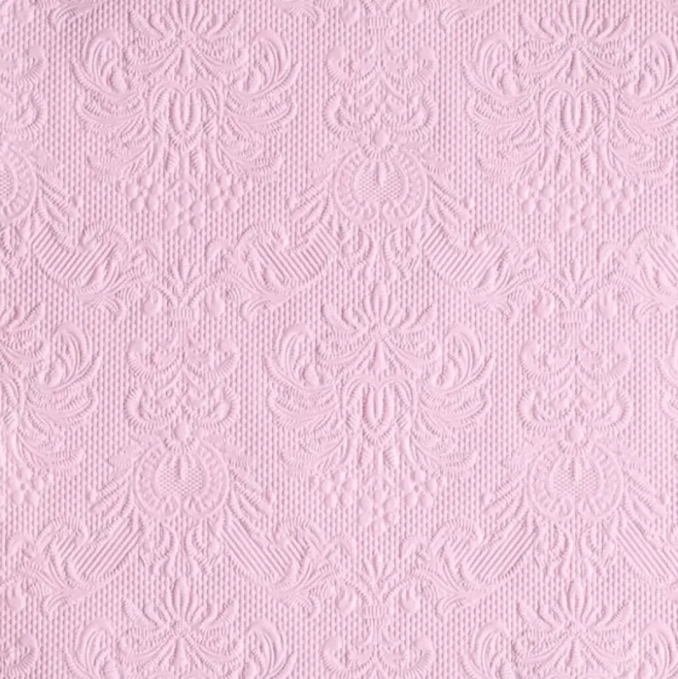 Serviett Lunsj Elegance Rosa
