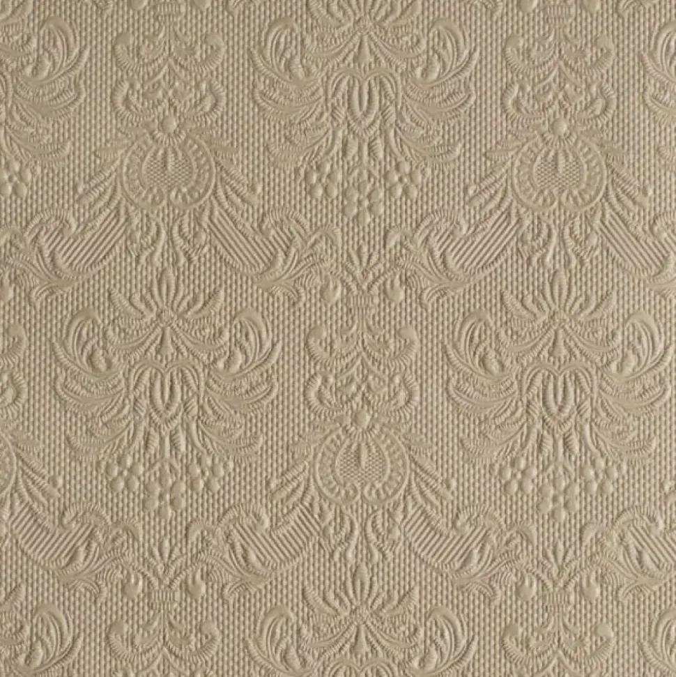 Serviett Lunsj Elegance Taupe