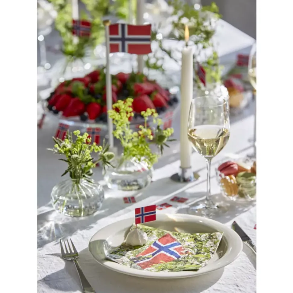Serviett Lunsj Flagg