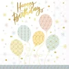 Serviett Lunsj Happy balloons