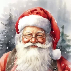 Serviett Lunsj Happy Santa