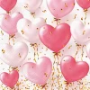 Serviett Lunsj Heart Balloon 33x33 20stk
