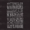 Serviett Lunsj Hytteregler 33x33 20stk