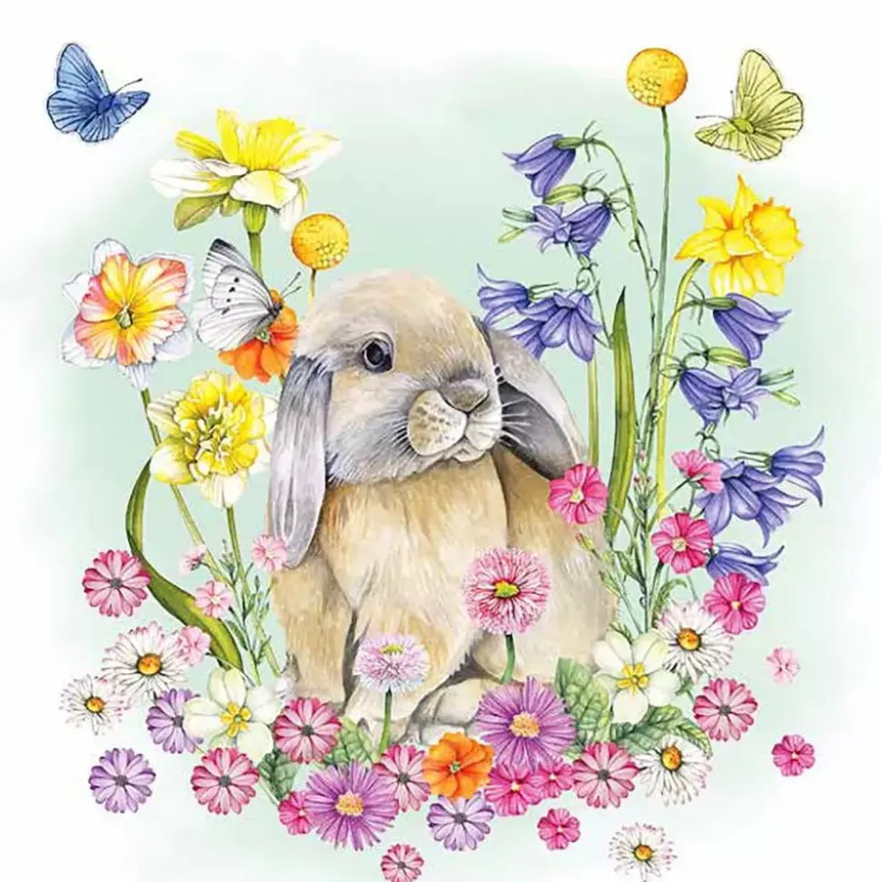 Serviett Lunsj Little Rabbit