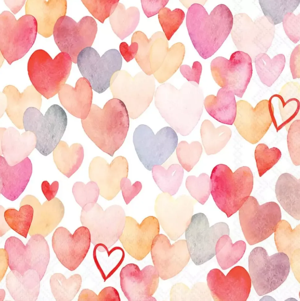 Serviett Lunsj Love All Over
