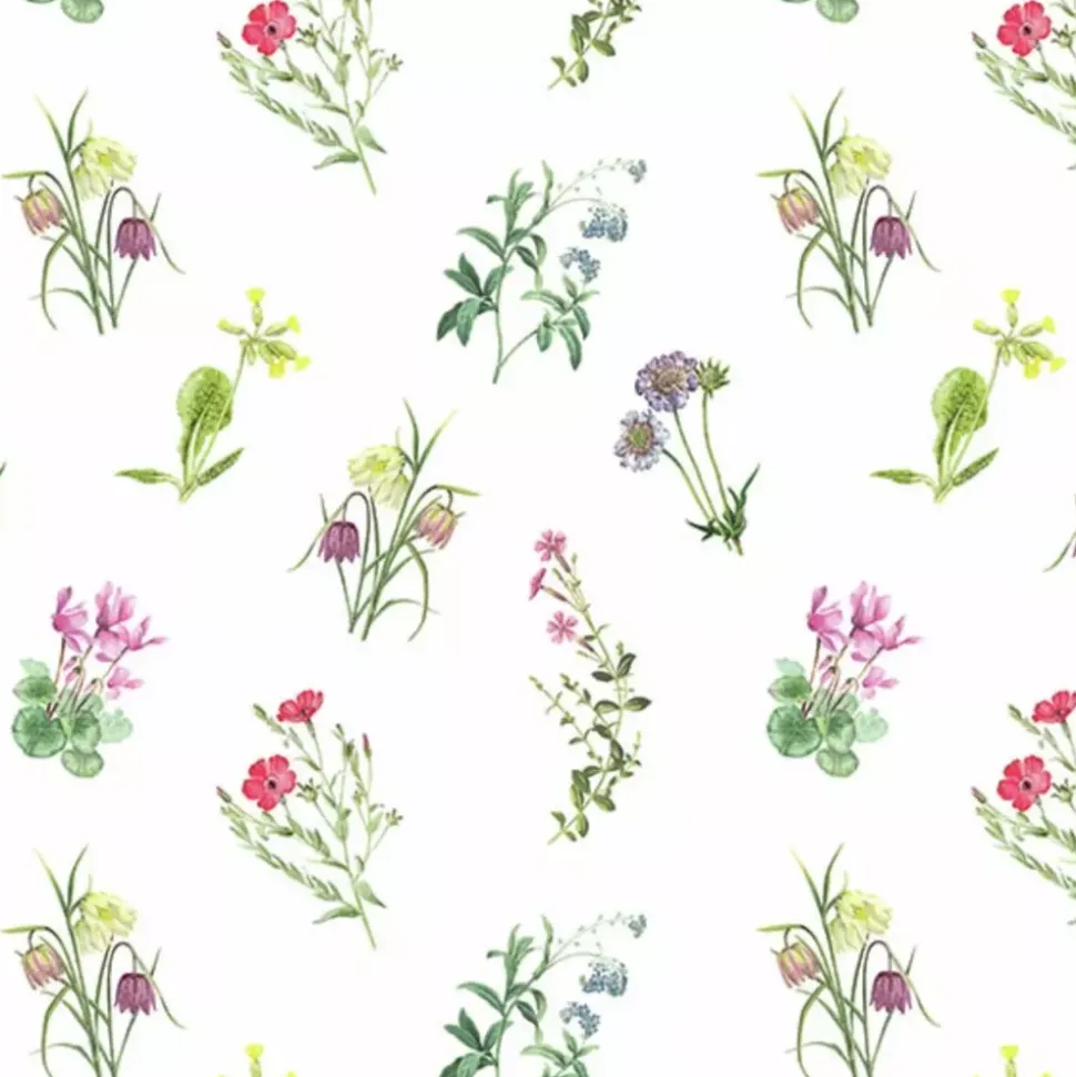 Serviett Lunsj Mixed Flowers