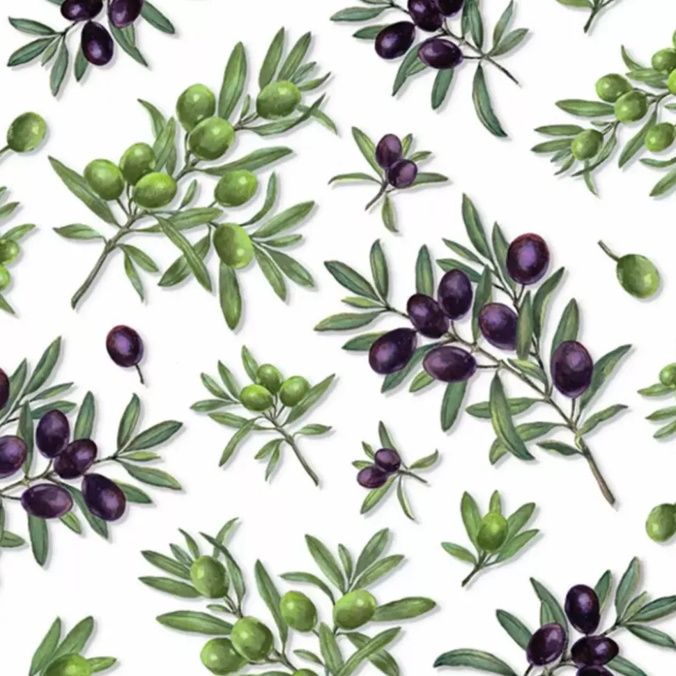 Serviett Lunsj Olives All Over