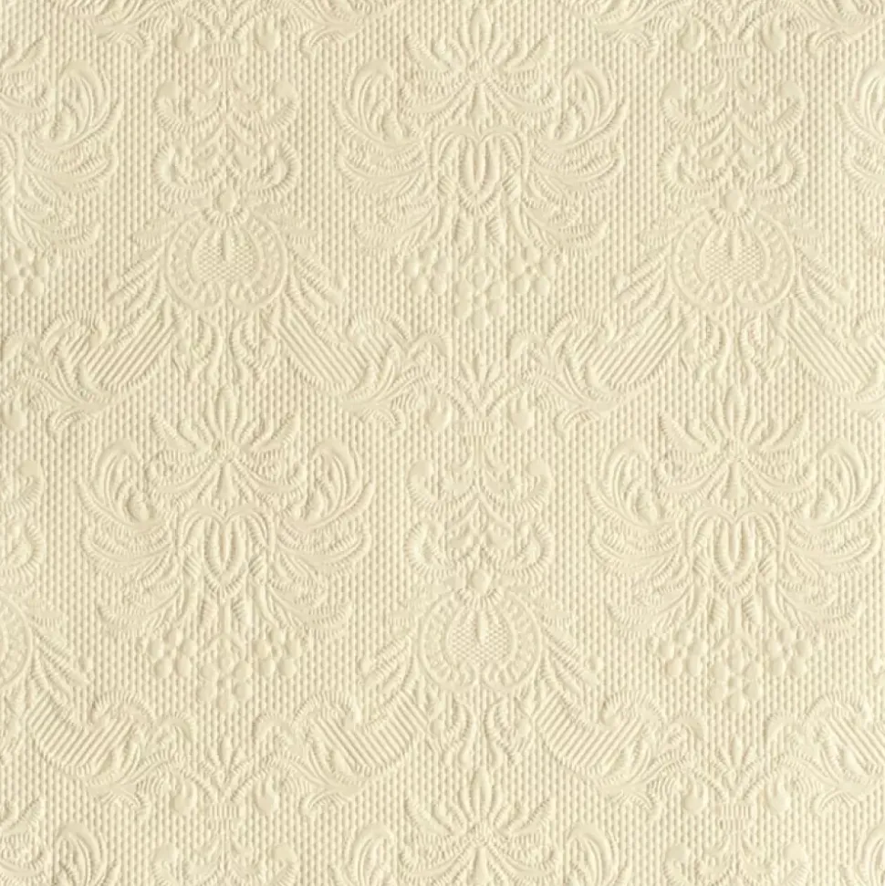 Serviett Middag Elegance Cream