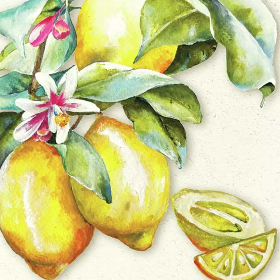 Serviett Sunny Lemon