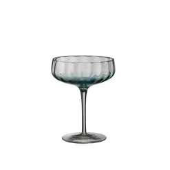 Søholm Sonja Champagneglass Petrol Blue