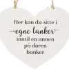Skilt Her kan du sitte