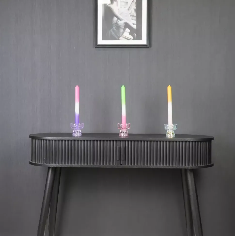 Sløyfe Lysholder Rosa H6,5