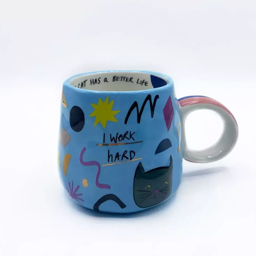 Small Talk Kopp "I Work Hard" (Katt)