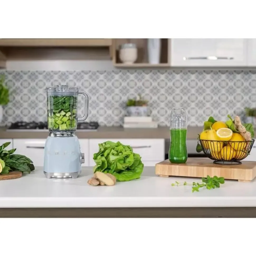 SMEG - BLF03 - Blender - 1,5 l Pastellblå