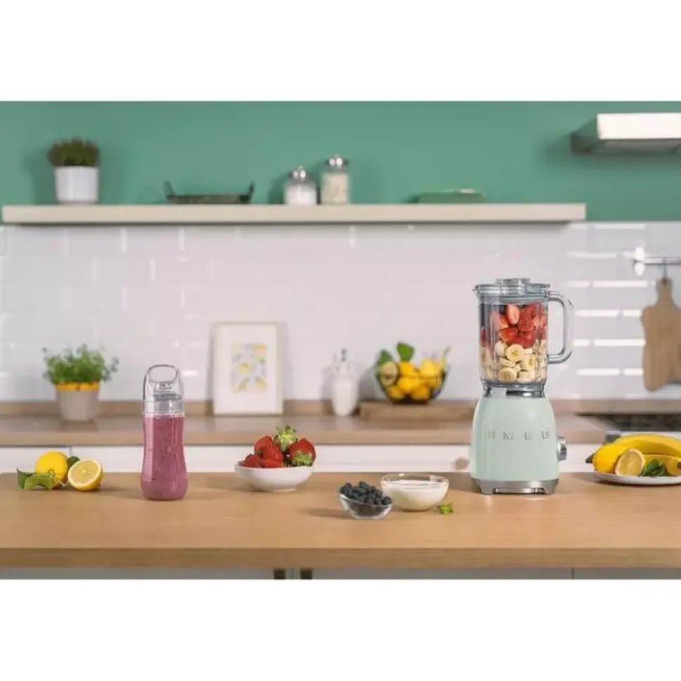 SMEG - BLF03 - Blender - 1,5 l Pastellgrønn