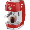 SMEG - ECF03 - Espressomaskin Rød