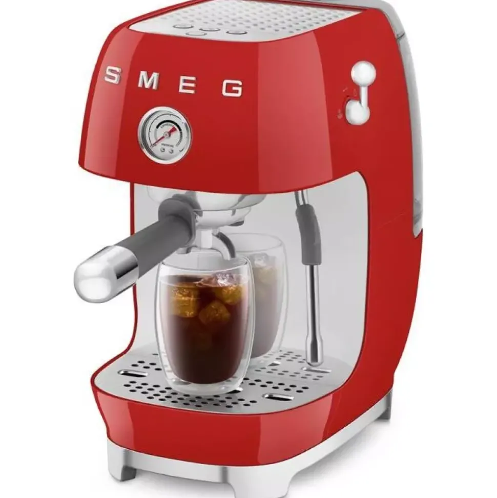 SMEG - ECF03 - Espressomaskin Rød