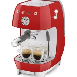 SMEG - ECF03 - Espressomaskin Rød