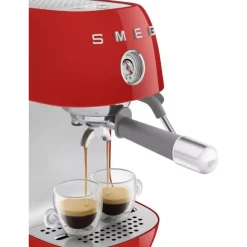SMEG - ECF03 - Espressomaskin Rød