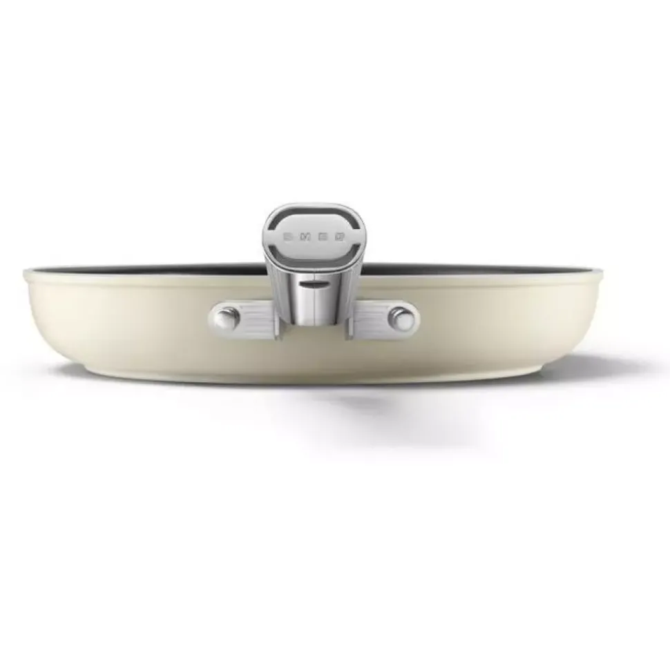 SMEG - FPF2802 - Stekepanne 28 cm Beige