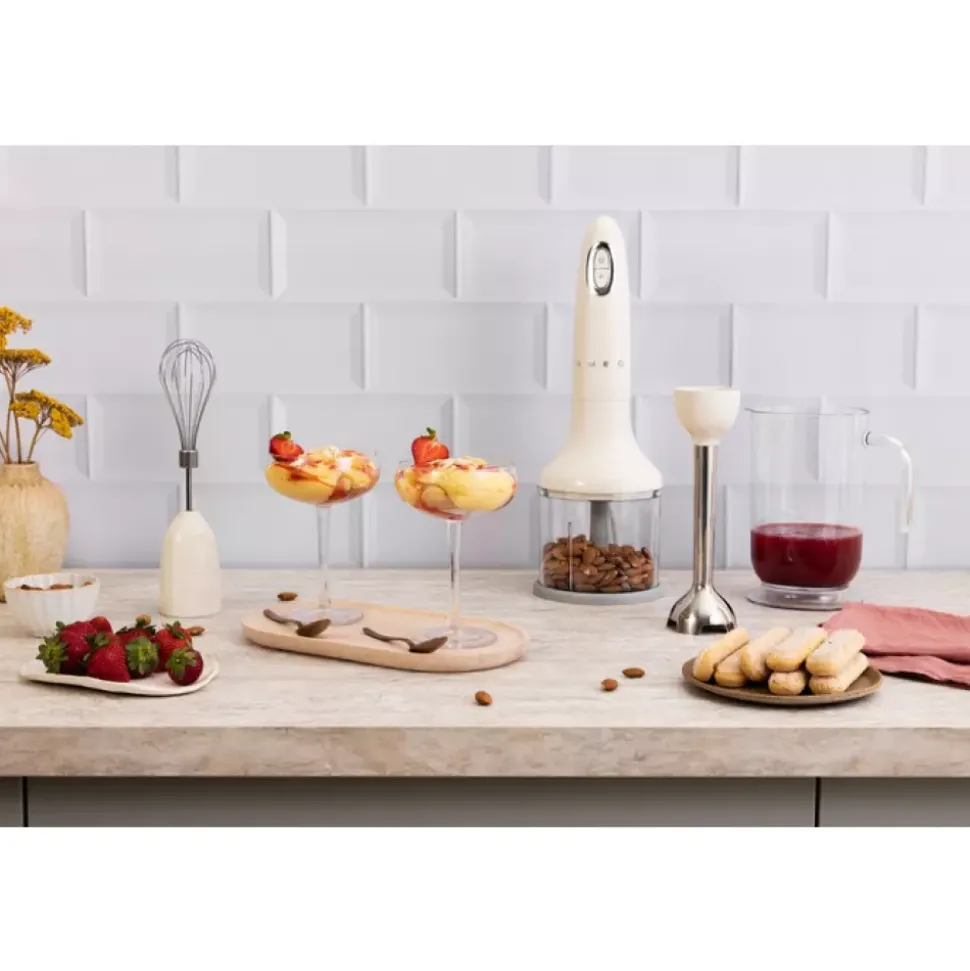 SMEG - HBF03 - Stavmikser Beige