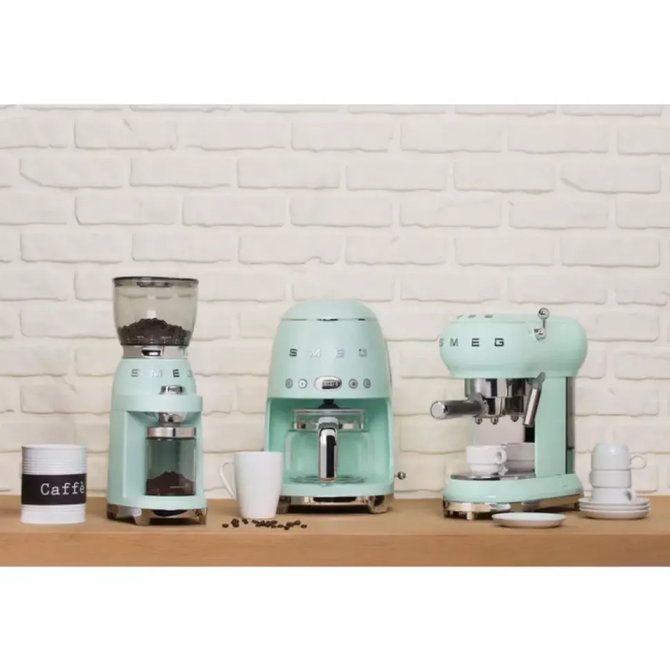 Smeg Kaffetrakter 1,2 l Pastellgrønn