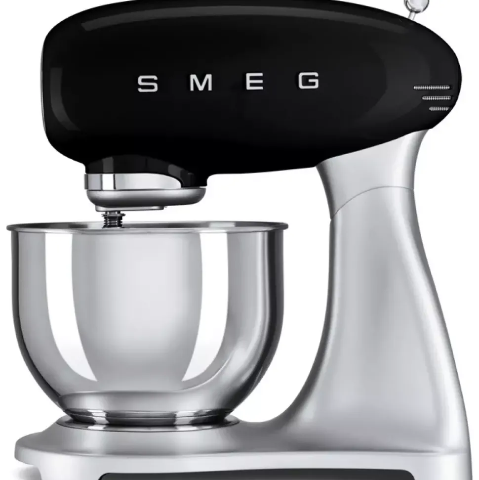 Smeg Kjøkkenmaskin 4,8 l Svart Stålfot