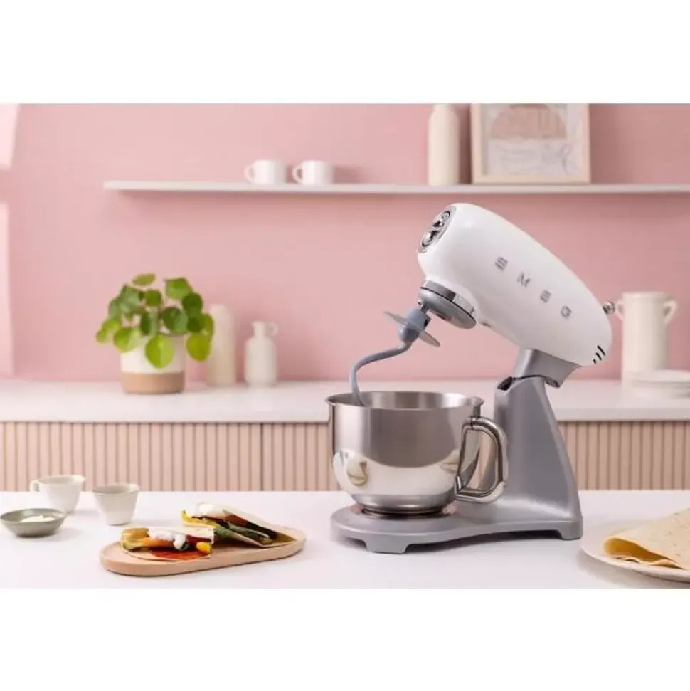 SMEG - SMF04 - Kjøkkenmaskin - 4,8 l Hvit