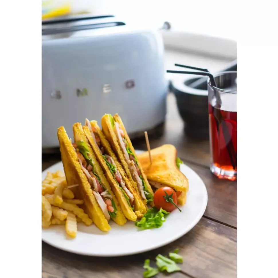 SMEG - TSF01 - Brødrister Pastellblå