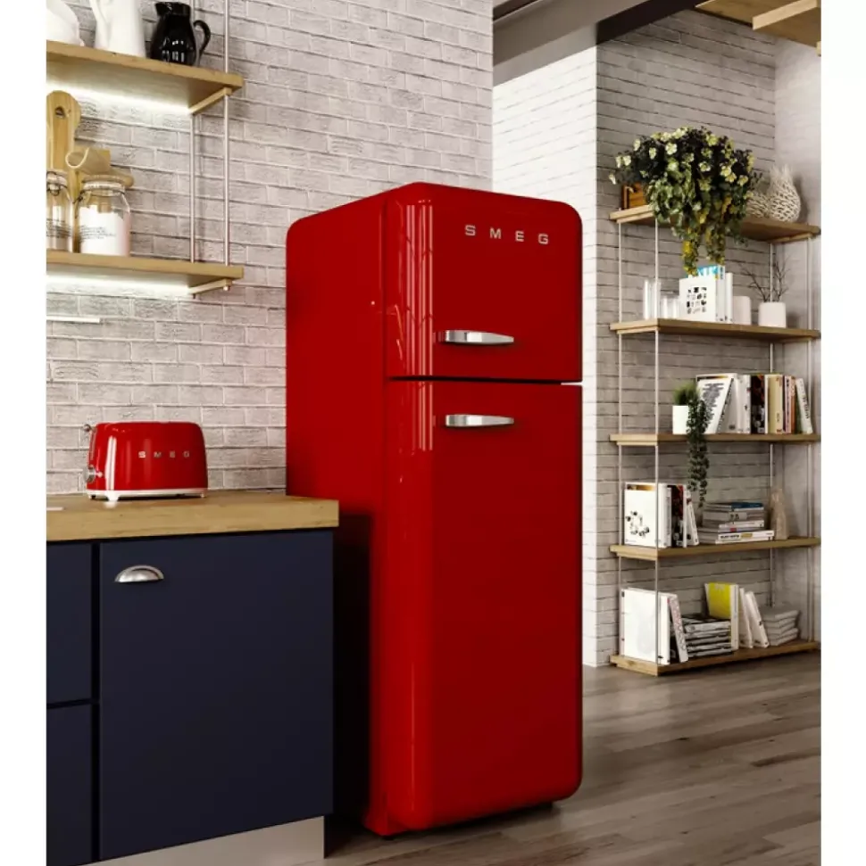 SMEG - TSF01 - Brødrister Rød