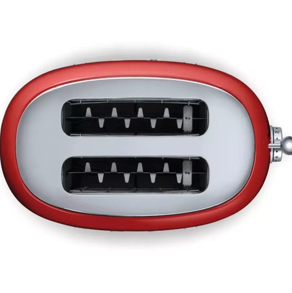 SMEG - TSF01 - Brødrister Rød