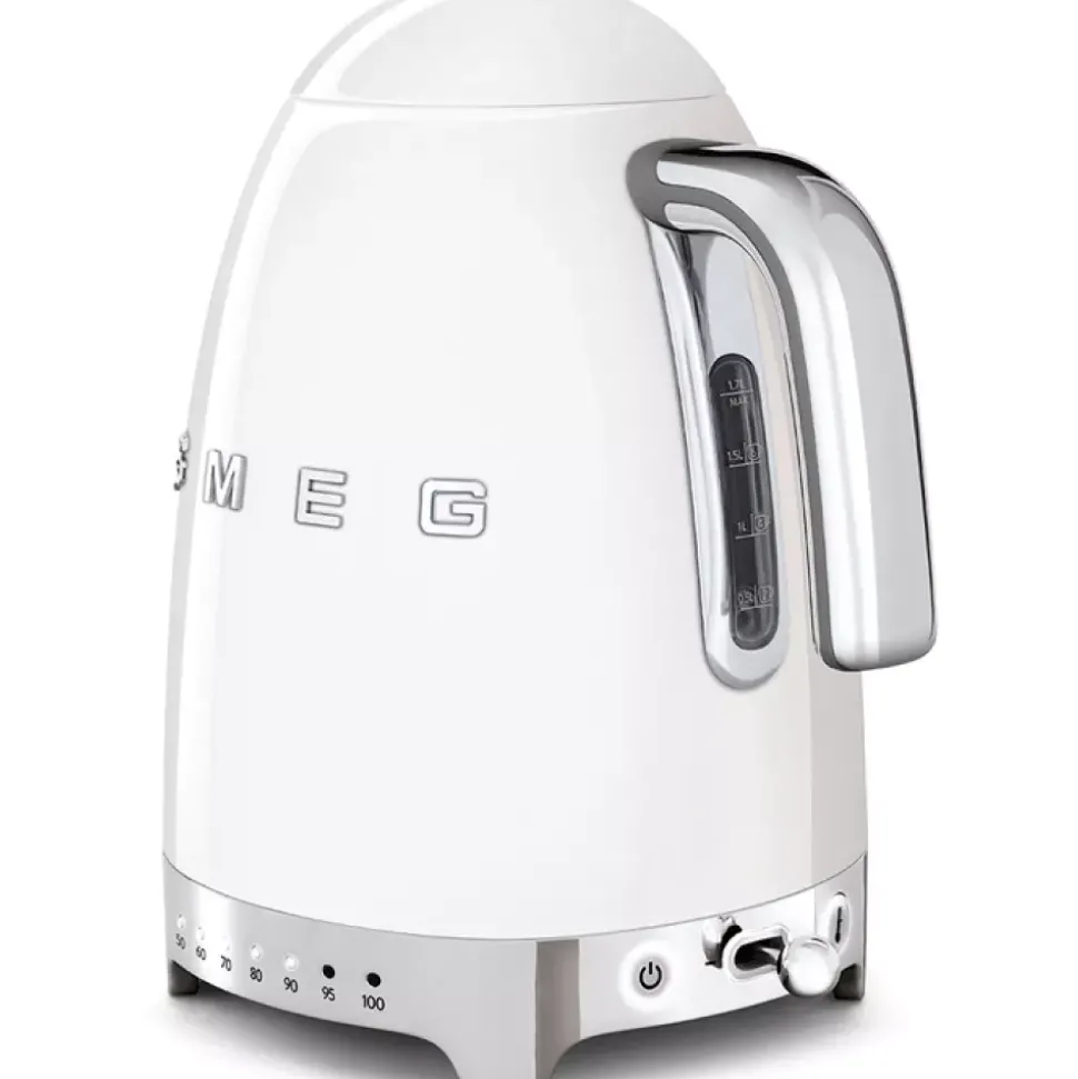 Smeg Vannkoker 1,7 l Hvit M/Termostat