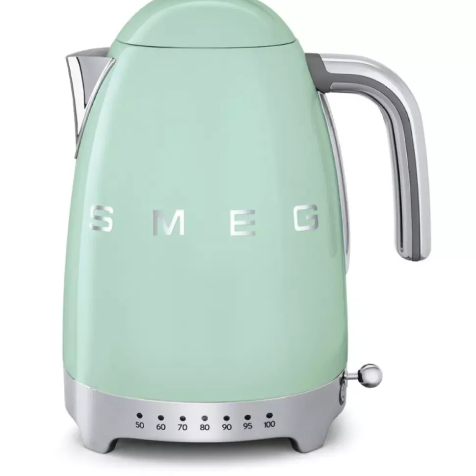Smeg Vannkoker 1,7 l Pastellgrønn M/Termostat