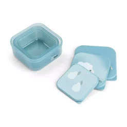 Snackboks Sett 3 Deler Tiny Farm Blue