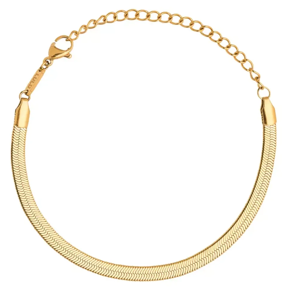 Snake Armbånd Forgyldt
