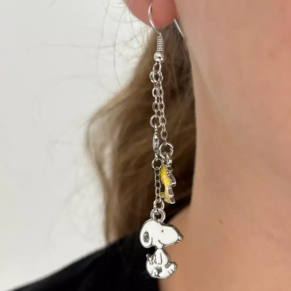 Snoopy og Woodstock Øredobber
