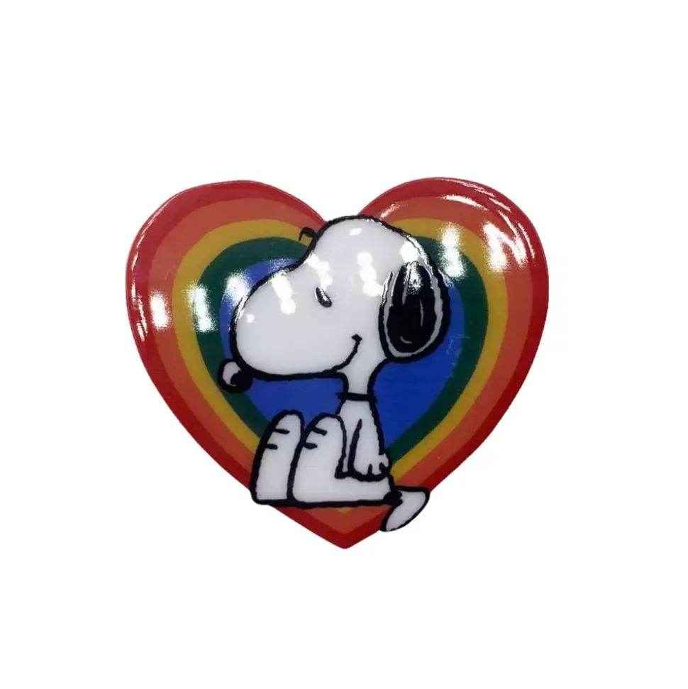 Snoopy Pin Regnbue