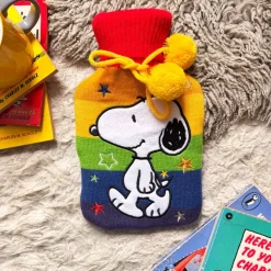 Snoopy Varmeflaske Regnbue