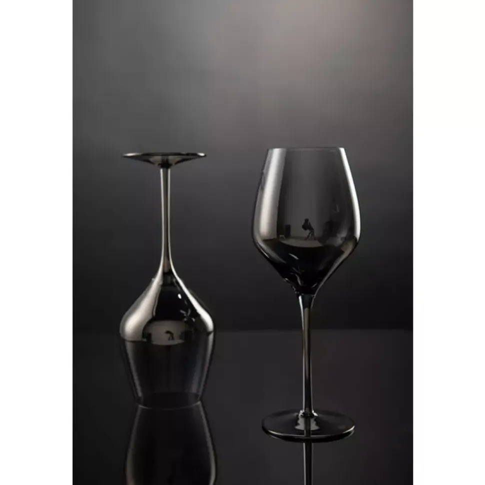 Sontell Hvitvinsglass Smoke 2pk