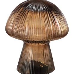 Sopp Bordlampe Brun