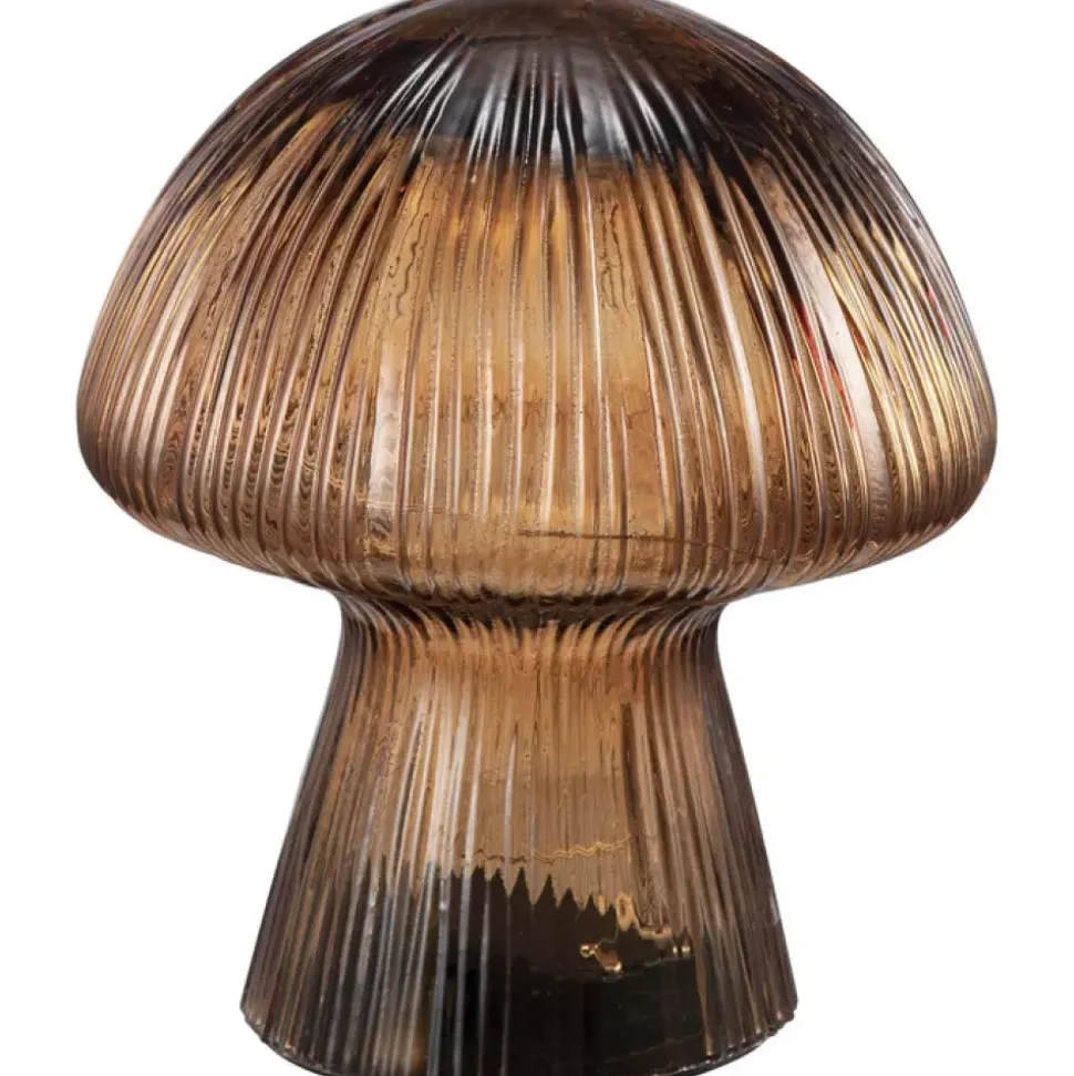 Sopp Bordlampe Brun