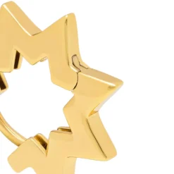 Star Hoops Øreringer (Par)