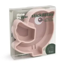 Stick & Stay Snacktallerken Birdee Pudder