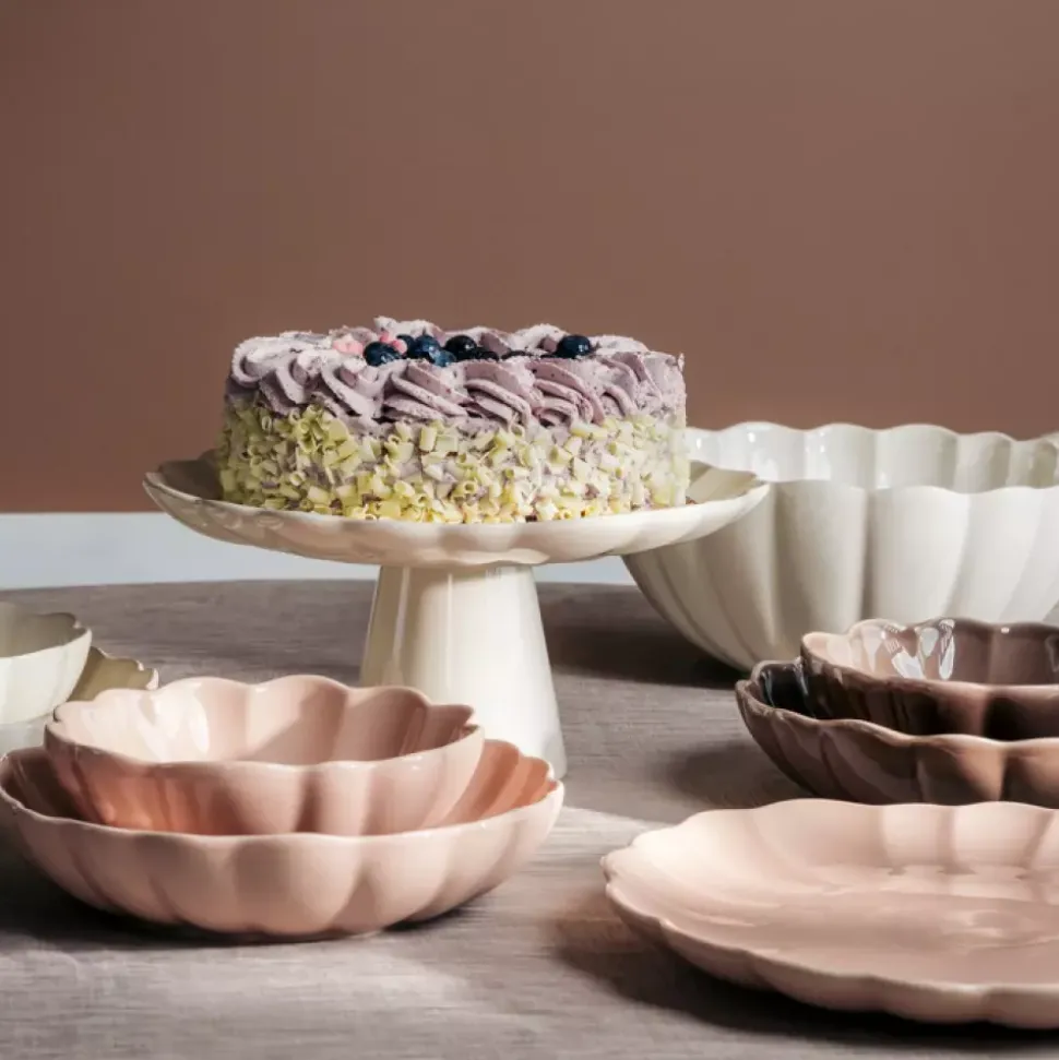 Stiernholm - Lotus - Pastatallerken Rosa
