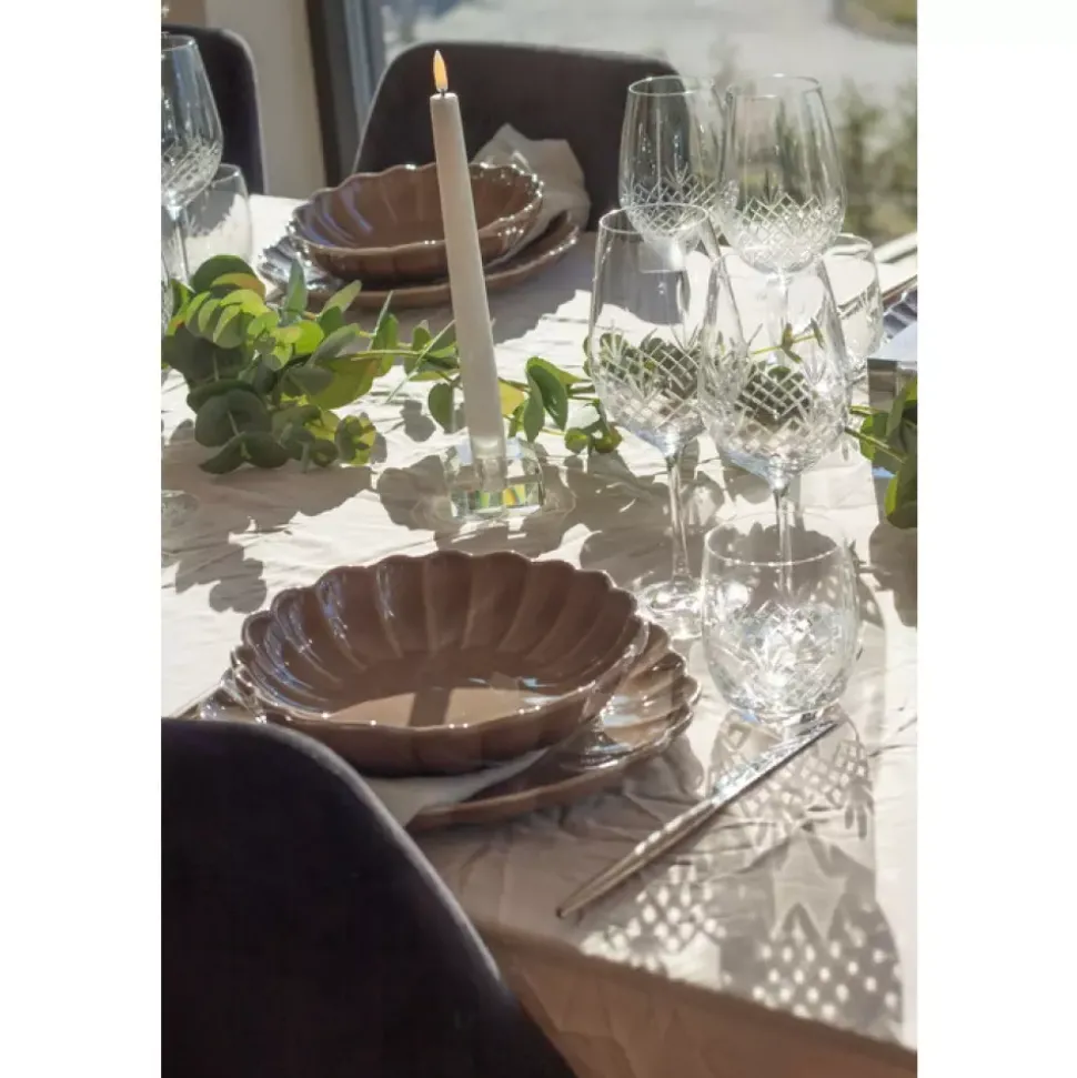 Stiernholm - Lotus - Pastatallerken Brun