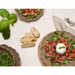 Stiernholm - Lotus -Tallerken Brun