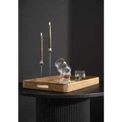 Stiernholm - Steel Reflection - Lysestake 27,5 cm