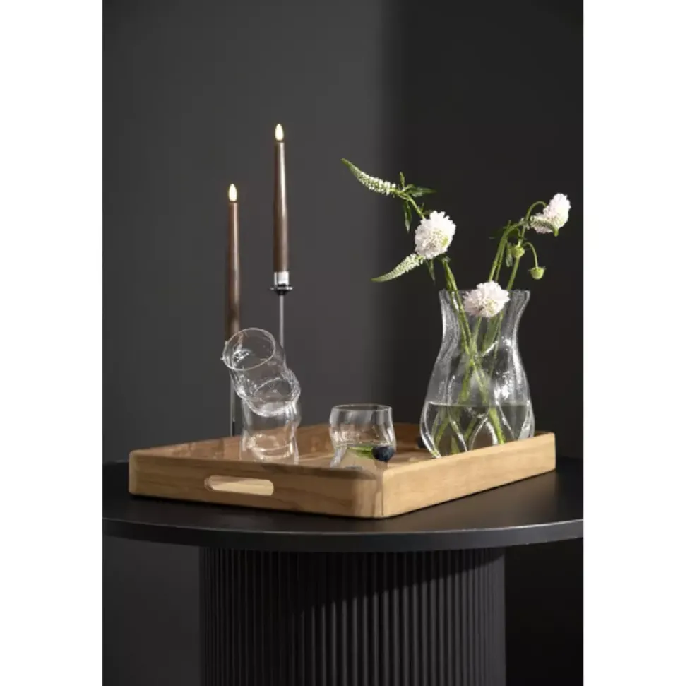 Stiernholm - Steel Reflection - Lysestake 27,5 cm