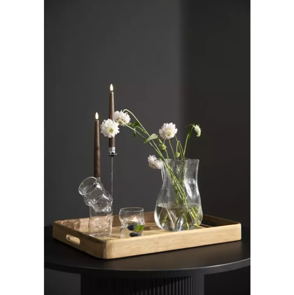 Stiernholm - Steel Reflection - Lysestake 27,5 cm