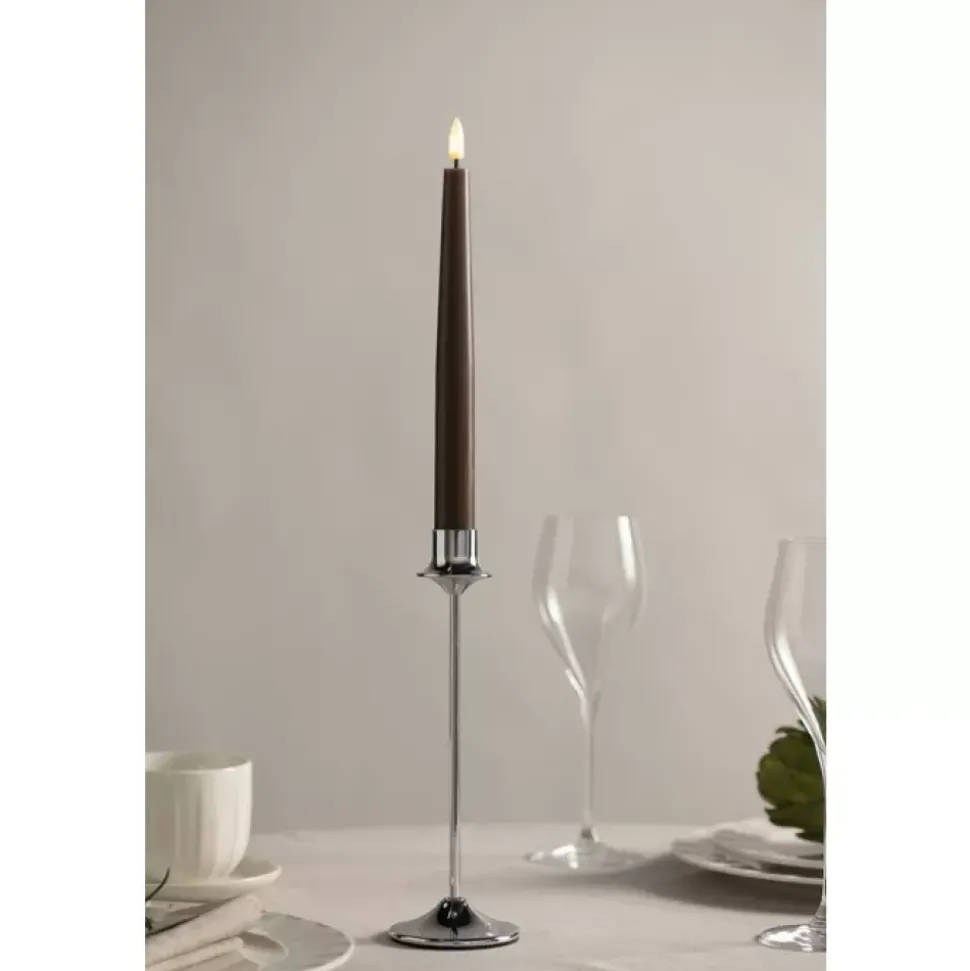 Stiernholm - Steel Reflection - Lysestake 22,5 cm